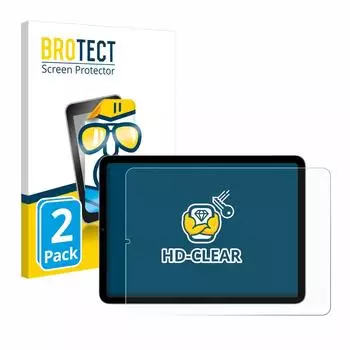 BROTECT 2x HD-Clear Displayschutzfolie für Apple iPad Air 5 WiFi 2022 (5.