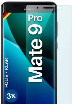 moex Schutzfolie Huawei Mate 9 Pro Ultra Klar HD FlexProtect 3 Stück