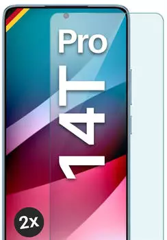 moex Schutzfolie Xiaomi 14T Pro Panzerglas 9H ShockProtect 2 Stück