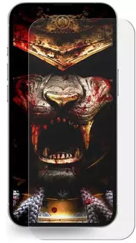 Protectorking 4x Echtes Tempered 3D A++9H Panzerhartglas f&uuml;r iPhone 15 Pro 3D KLAR Schutzglas