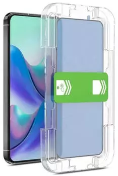 Protectorking 4x 9H Panzerhartglas f&uuml;r iPhone 14 Pro Max 3D KLAR EASY STICK Montage Rahmen