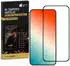 Protectorking 5x 9H Panzerglas Samsung Galaxy S24 Full Cover 3D Klar Tempered Glass