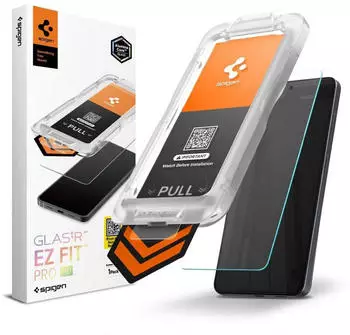 Spigen Glas + Applikator f&uuml;r Galaxy S26 Plus Glas.tR EZ Fit Pro 1-Pack (AC)