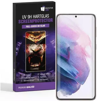Protectorking 4x Panzerglas Samsung Galaxy S25 Edge 9H klar UV Liquid
