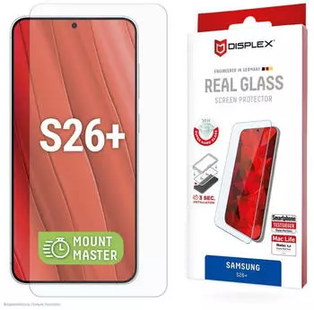 Displex Real Glass Samsung Galaxy S26+ MM-Montagehilfe