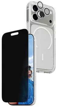 PanzerGlass CARE 3-in-1 Privacy Bundle iPhone 17 Pro