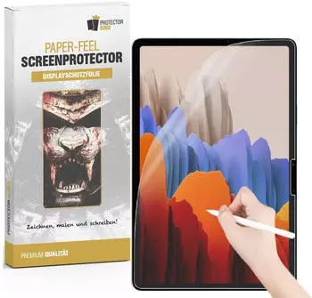 Protectorking 4x Paperfeel Samsung Galaxy Tab S9 Ultra Matt Anti Reflex