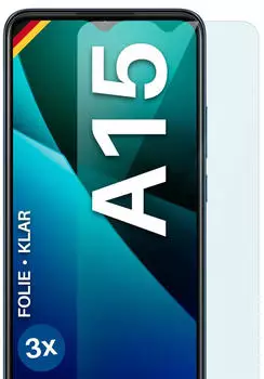 moex Schutzfolie Oppo A15 Ultra Klar HD FlexProtect 3 Stück