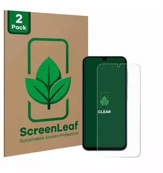 ScreenLeaf Schutzfolie Samsung Galaxy A15 Transparent 2 Stk