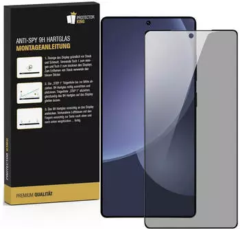 Protectorking 6x 9H Panzerglas Samsung Galaxy S25 Ultra Anti Spy Privacy Tempered Glass