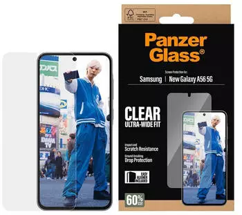 PanzerGlass Schutzfolie Ultra Wide Fit EasyAligner 1 Stk Samsung Galaxy A57 Transparent