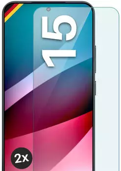 moex Schutzfolie Xiaomi 15 Panzerglas 9H ShockProtect 2 Stück