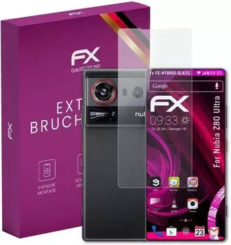 atFoliX FX-Hybrid-Glass Nubia Z80 Ultra