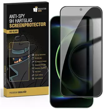 Protectorking 3x Blickschutz Panzerglas Xiaomi 17 Ultra Anti Spy