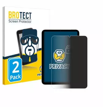 BROTECT 2x Privacy Blickschutzfolie f&uuml;r Apple iPad Mini 7 WiFi Cellular