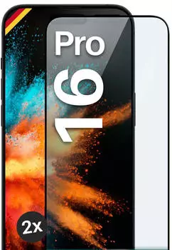 moex CurveProtect iPhone 16 Pro Panzerglas 3D Full Screen