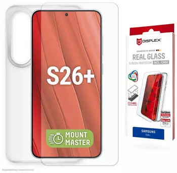 Displex Real Glass+Case Samsung Galaxy S26+ MM-Montagehilfe