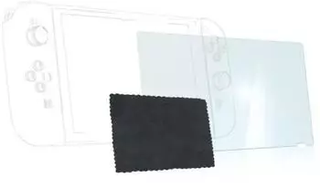uRage Nintendo Switch OLED Schutzglas /2 St&uuml;ck)
