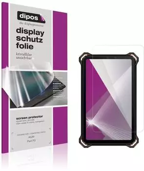 e-cultor AGM Pad P3 Schutzfolie klar, 2er-Pack (EC-5282155-AGM-Pad-P3)