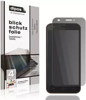 e-cultor Titanium S200 HD Blickschutzfolie matt (EC-5282704-Karbonn-Titanium-S200-HD)