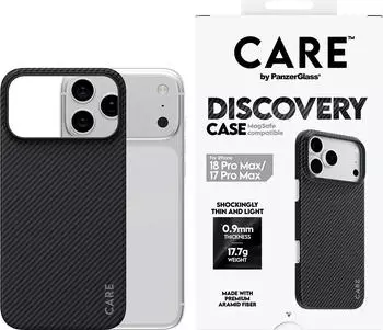 PanzerGlass Discovery Case MagSafe iPhone 17 Pro Max, schwarz/grau (CR37062)