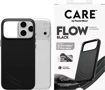 PanzerGlass Flow Case schwarz mit MagSafe iPhone 17 Pro Max (CR81975)