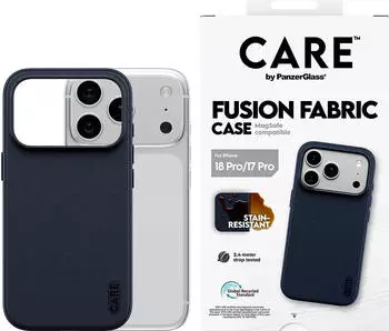 PanzerGlass Fusion Fabric Case blau MagSafe iPhone 18 Pro (CR35497)