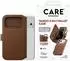 PanzerGlass Tango 2-in-1 Wallet Case MagSafe, braun, Kunstleder (CR20458)
