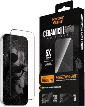 PanzerGlass Ceramic II Displayschutzglas für iPhone 18 Pro / 18 Pro Max (PG12640)