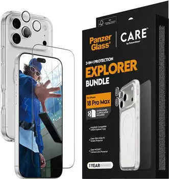 PanzerGlass CARE Flagship 3-in-1 Bundle iPhone 18 Pro Max (CR94469)