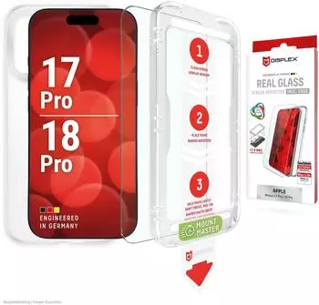 Displex Real Glass MM+Case iPhone 18 Pro, transparent (02317)