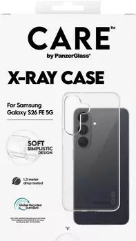 PanzerGlass CARE H&uuml;lle Samsung Galaxy S26 FE 5G X-Ray transparent