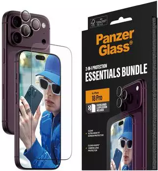 PanzerGlass 2-in-1 Essentials Bundle Apple iPhone 18 Pro
