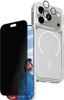 PanzerGlass CARE Privacy Flagship 3-in-1 Bundle Apple iPhone 18 Pro