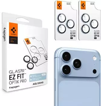 Spigen EZ Fit Optik Pro Kameraschutz 9H Glas, 2 St&uuml;ck (AGL12045)