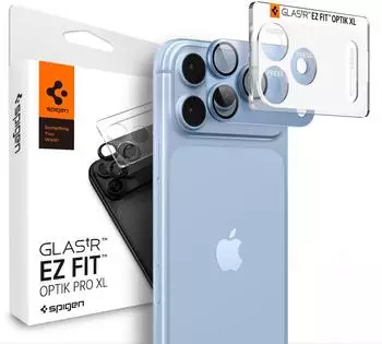 Spigen Glass Tr EZ Fit Optik Pro XL 1 Pack Light Blue iPhone 18 Pro Max