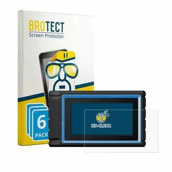BROTECT Displayschutzfolie für Topdon VeriDiag X800 BT, transparent, 6er-Pack (4264638)