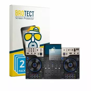 BROTECT Displayschutzfolie matt für Denon DJ Prime 4 G2, 2 Stück (1965051)