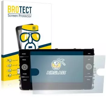 BROTECT AirGlass Schutzfolie für VW Polo GTI 2019 Composition Media 8" (2738425)