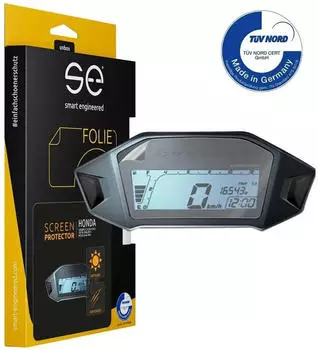 smart engineered Displayschutzfolie Motorrad transparent, entspiegelt für Honda CBR500/CRF250/MSX125 (SE-DCP-2-0102-0046-1-M)