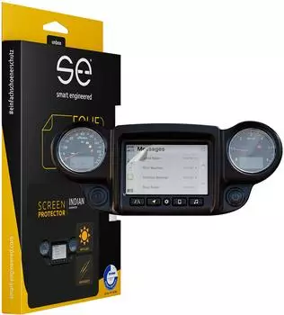 smart engineered Displayschutzfolie für Indian Roadmaster, transparent & matt (SE-DCP-2-0102-0095-1-M)