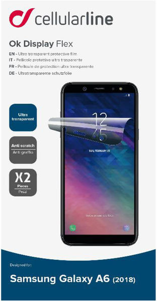 Cellular Line Ok Display Flex (Galaxy A6 2018)