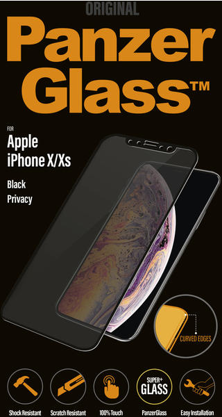 PanzerGlass Curved Edges Privacy (iPhone XS/X)