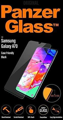 PanzerGlass Displayschutz, Schutzfolie schwarz/transparent, Samsung Galaxy A70