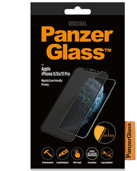 PanzerGlass Privacy CF Apple iPhone X/Xs/11 Pro Black | Blickschutzfilter