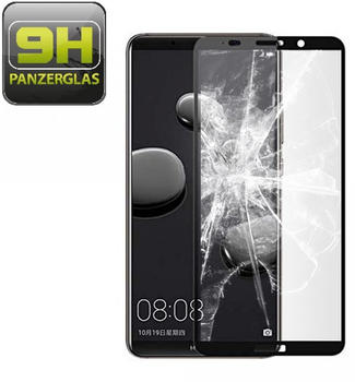Protectorking 6x 9H Hartglasfolie für Huawei Mate 10 Pro FULL COVER Panzerfolie KLAR 3D SW