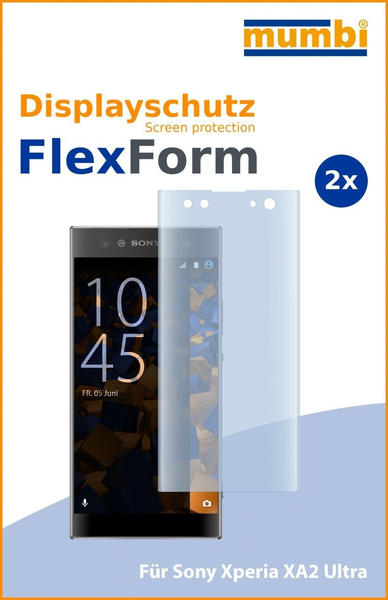 Mumbi Flex Schutzfolie kompatibel mit Sony Xperia XA2 Ultra Folie (2x)