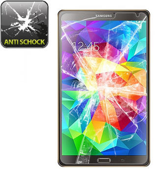 Protectorking 4x Panzerfolie für Samsung Galaxy Tab S 8.4 ANTI-SCHOCK Displayschutzfolie KLAR