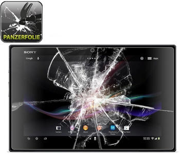Protectorking 4x Panzerfolie für Sony Xperia Z Tablet ANTI-SCHOCK Displayschutzfolie HD KLAR