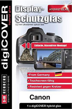 S+M Rehberg digiCOVER Hybrid Glas Canon EOS 60D/600D